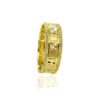 wedding band ring №308 yellow