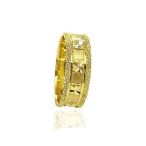 wedding band ring №308 yellow