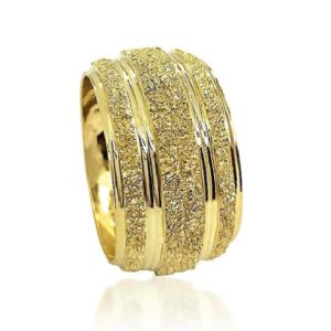 wedding band ring №604 yellow