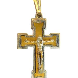 Teutonic Cross crucefix catholic pendant