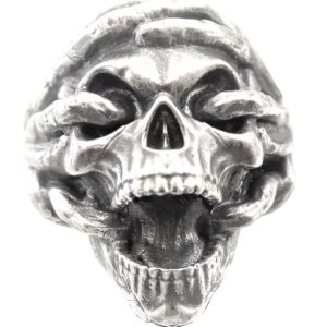 Ring men wedding skull 1462