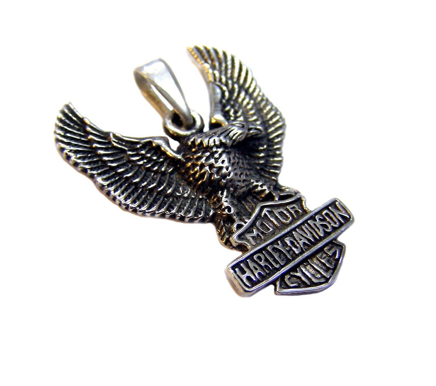 Harley davidson eagle on sale necklace