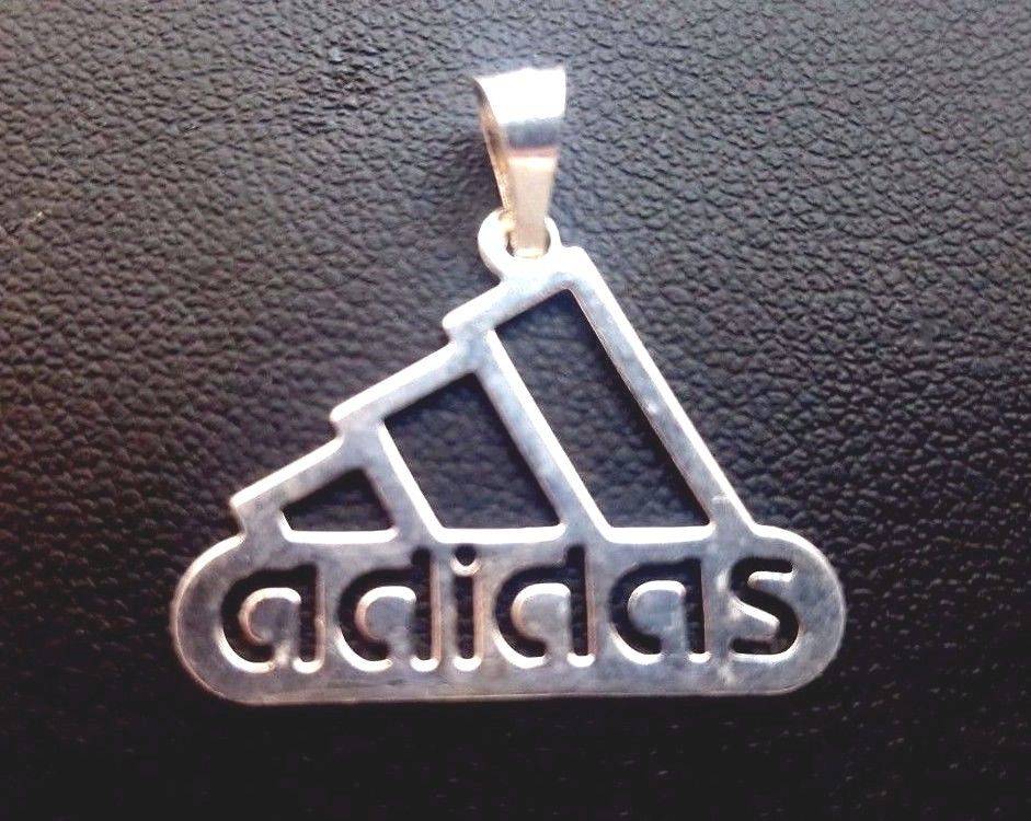 Pendant Adidas Fan sport #1222 Sterling Silver 925 - Atlantis Gold